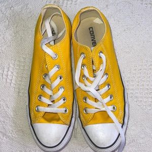 Yellow Converse All Star Low Top